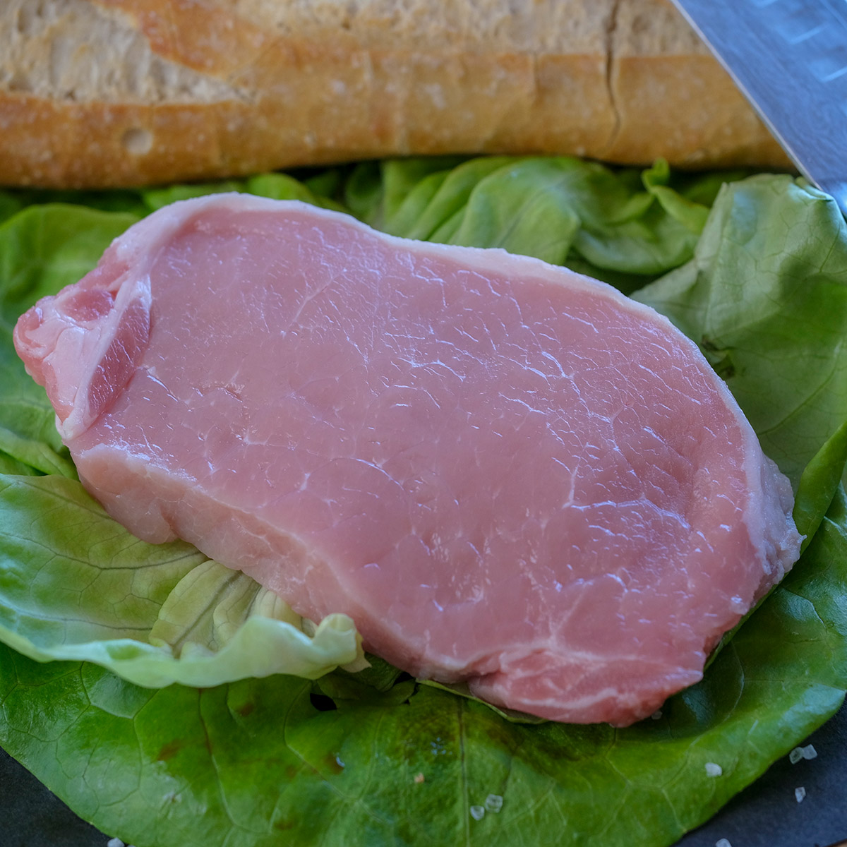 CôTELETTE DE PORC DÉSOSSÉE - BOÎTE FAMILIALE - Délices Normandie